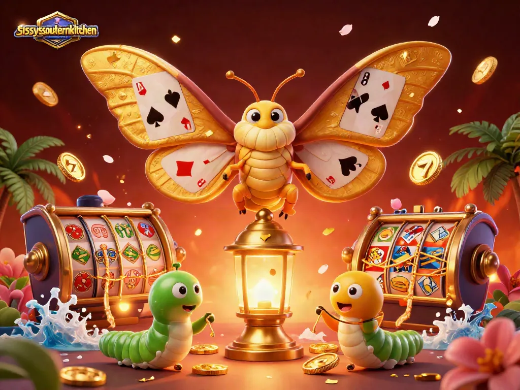 Spin and win at sissyssouthernkitchen with immersive casino-themed illustrations.